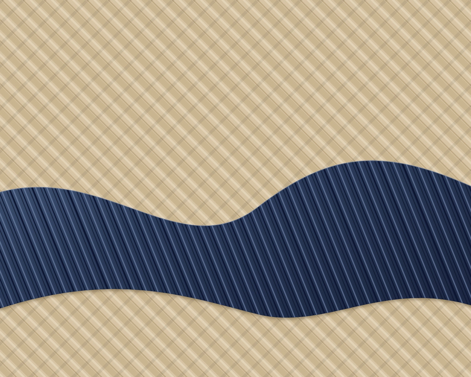 Illustration: a band of navy satin stitches laid at 68 degrees over sand cotton twill, drawn to show how thread stands above the weave. Not a photograph.